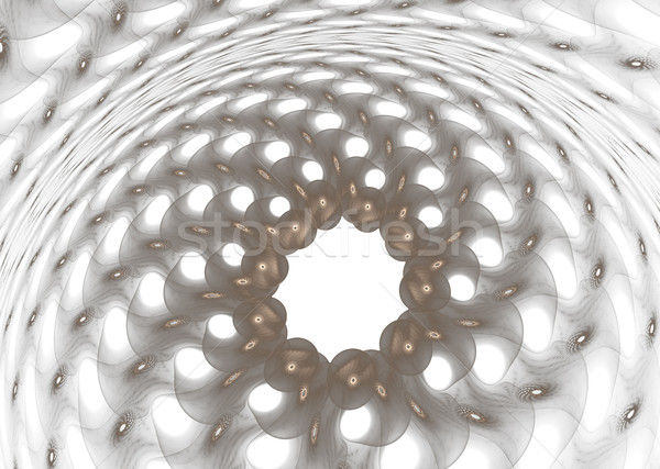 Ilustración fantástico fractal globo diseno Foto stock © yurkina