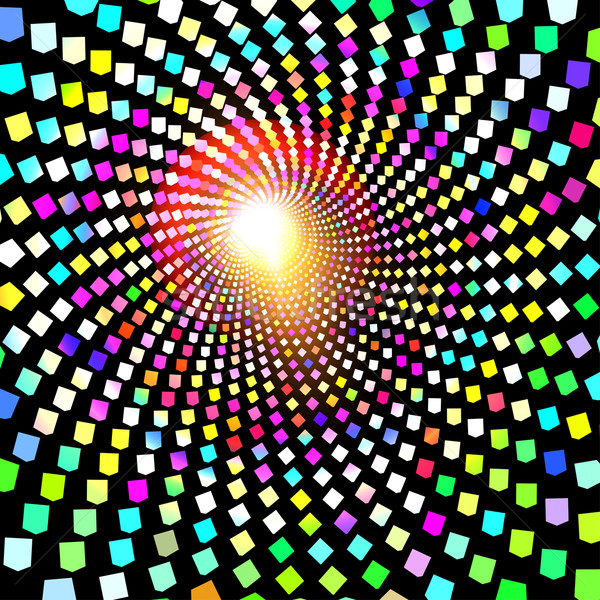  abstract background fashion with glare and stars. Stock photo © yurkina
