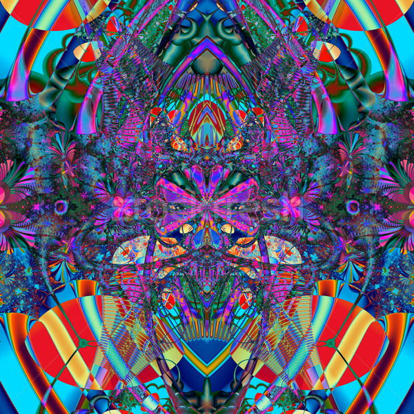 Coloré fractal naturelles phénomène mathématique [[stock_photo]] © yurkina