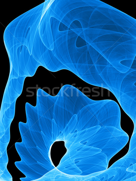 Stock photo: blue abstraction