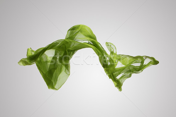Stock photo: abstract fabric in motion