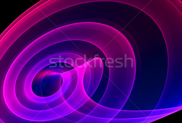 Сток-фото: аннотация · Swirl · синий · пурпурный · высокий · качество