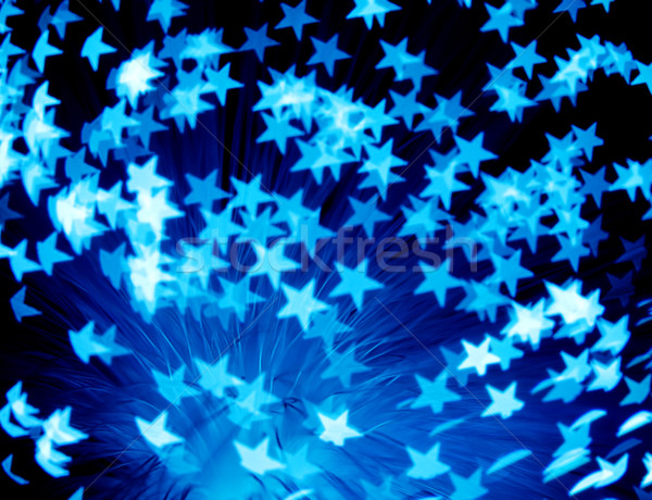 Sterne Burst abstrakten Brauch bokeh Raum Stock foto © yurok