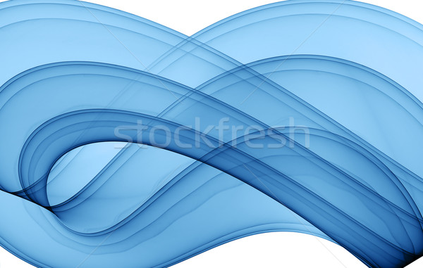 Kék absztrakt magas minőség renderelt kép Stock fotó © yurok