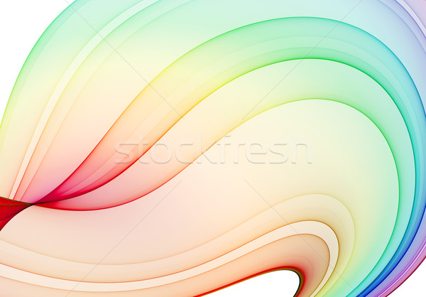 Mehrfarbig abstrakten groß Qualität gerendert Bild Stock foto © yurok
