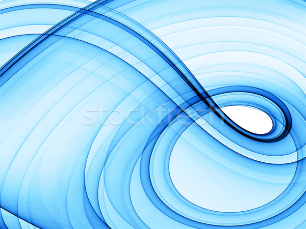 Albastru mare calitate prestate calculator Imagine de stoc © yurok