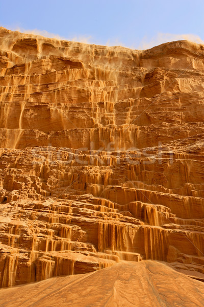 砂漠 滝 砂 ドバイ アラブ首長国連邦 ストックフォト © zambezi