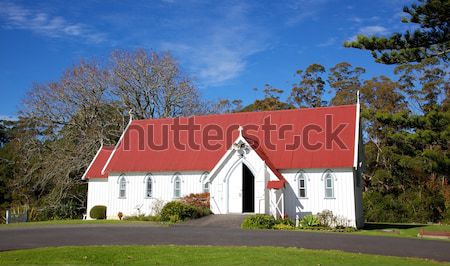 Templom örökség észak sziget Új-Zéland harmadik Stock fotó © zambezi