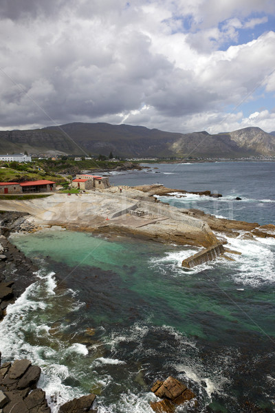 Old Fishing Harbour, Hermanus Stock photo © zambezi