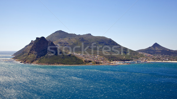 Wächter Eingang Hafen Halbinsel Südafrika Stock foto © zambezi