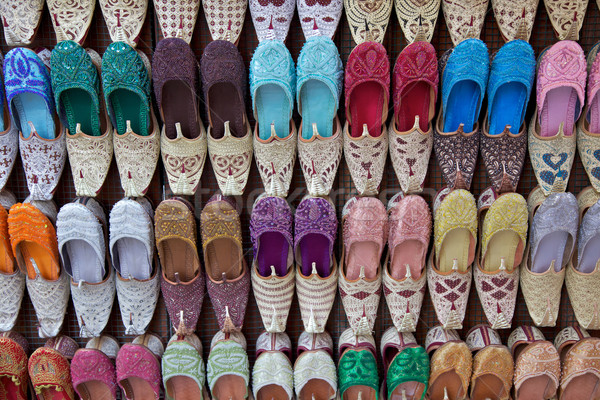Arabian Shoes Stock photo © zambezi