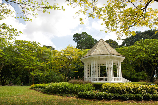 Singapur botánico jardines música lugar aquí Foto stock © zambezi