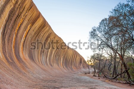 Wave Rock Stock photo © zambezi