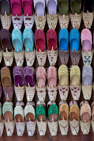 Arabian Shoes Stock photo © zambezi