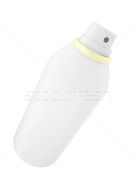 Open aerosol spray capelli deodorante isolato Foto d'archivio © ZARost