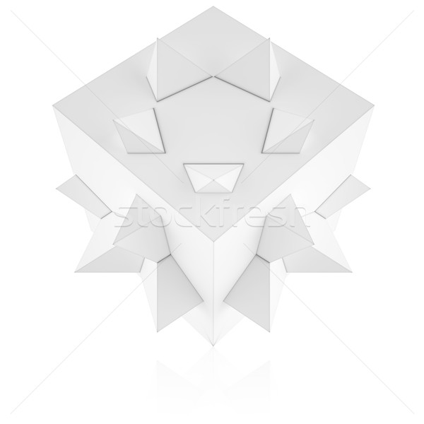 Foto stock: Equilíbrio · 3D · cubo · projeto · ilustração · 3d · alto