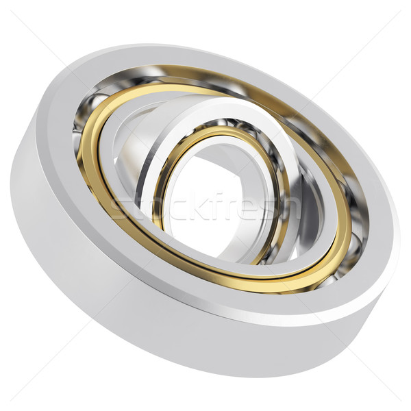 Isolated realistic whirling bearing Stock photo © ZARost