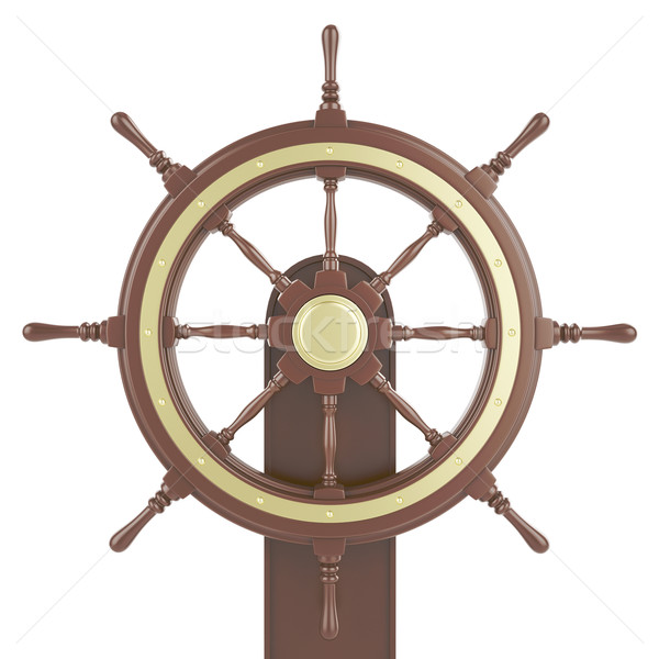Illustration ship wheel Stock photo © ZARost