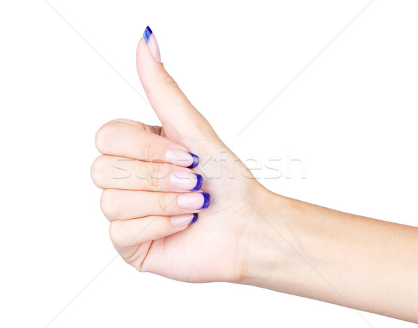 thumb up Stock photo © zastavkin
