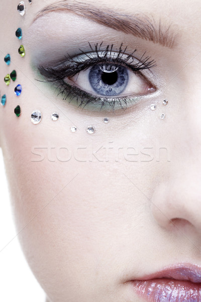 beautiful mermaid girl Stock photo © zastavkin