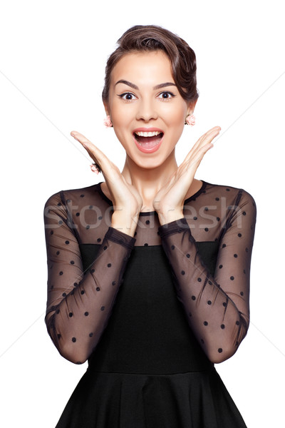 Stock photo: Young woman in wander