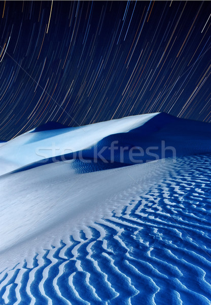 Homok éjszaka idő csillagok égbolt textúra Stock fotó © zastavkin