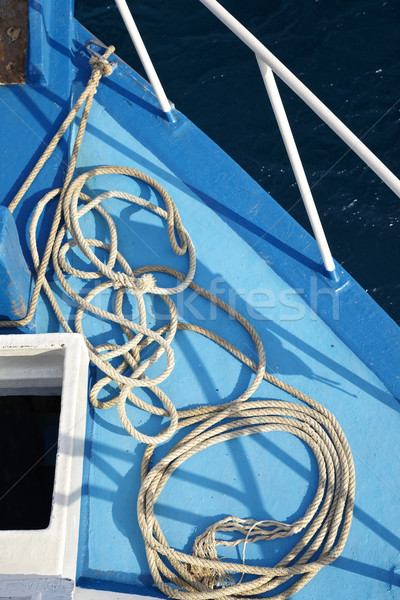 Cable on the deck Stock photo © zastavkin