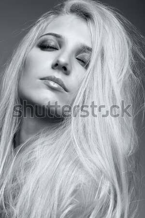 Stock photo: Blonde woman