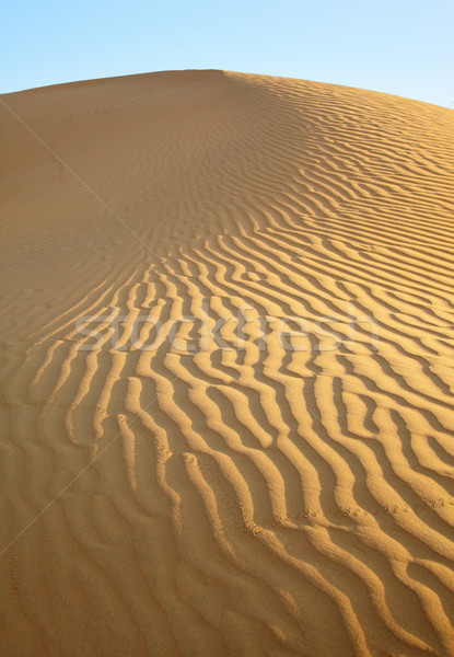 Sand Wüste Himmel Textur Natur Landschaft Stock foto © zastavkin