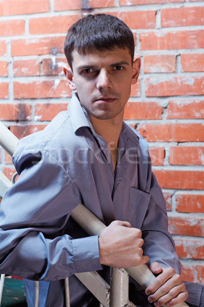 young handsome guy Stock photo © zastavkin