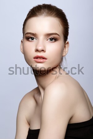 beautiful slavonic model Stock photo © zastavkin