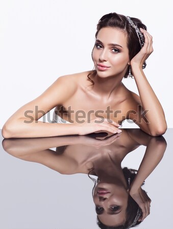 Portrait of girl Stock photo © zastavkin