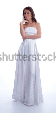 Stock photo: beautiful bride