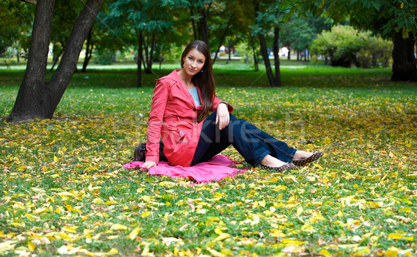 Stock photo: Girl in the Park
