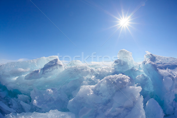 Winter Baikal lake Stock photo © zastavkin