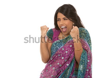 indian woman Stock photo © zdenkam