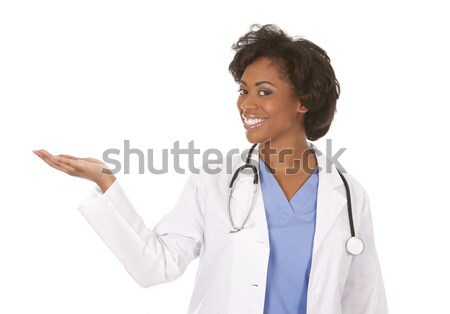 black medical doctor Stock photo © zdenkam