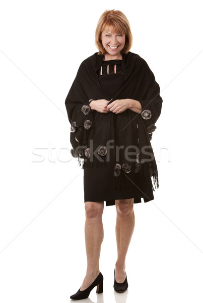 upscale mature woman Stock photo © zdenkam