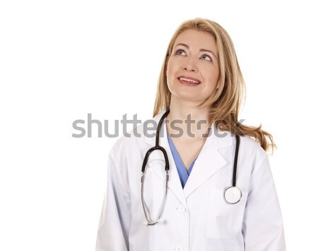 Krankenschwester Jungfrau Blonde Doppelter