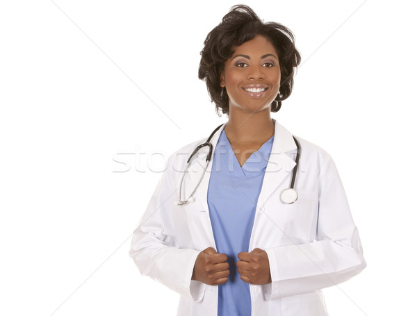 black medical doctor Stock photo © zdenkam