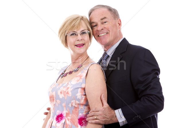 upscale caucasian couple Stock photo © zdenkam