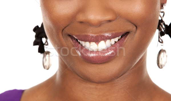 beautiful smile Stock photo © zdenkam