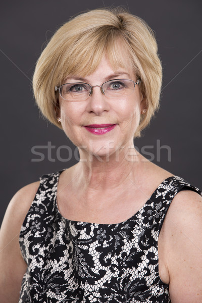 Mooie vrouw jurk mooie kaukasisch vrouw Stockfoto © zdenkam