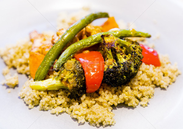 anti-inflammatory pan with chicken and vegetables Stock photo © zdenkam