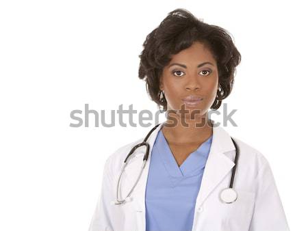 black medical doctor Stock photo © zdenkam