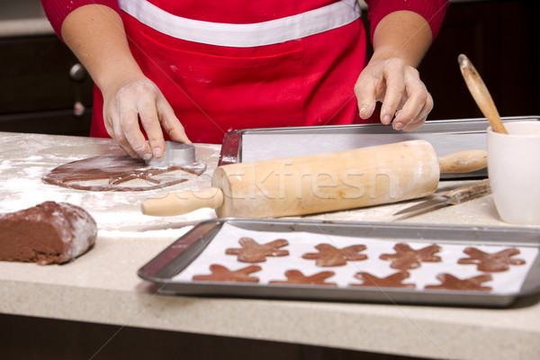 ginger bread cookies Stock photo © zdenkam
