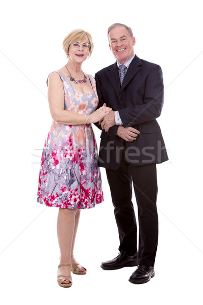 upscale caucasian couple Stock photo © zdenkam