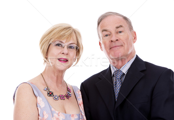 upscale caucasian couple Stock photo © zdenkam