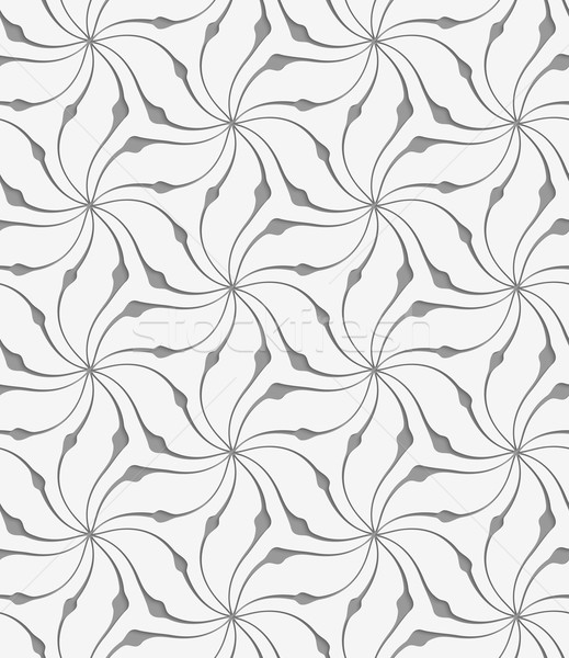 Floral Formen Sterne modernen geometrischen Stock foto © Zebra-Finch
