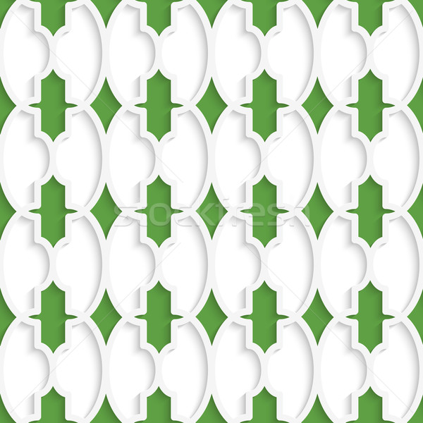 Colored 3D green oval Marrakech Stock photo © Zebra-Finch